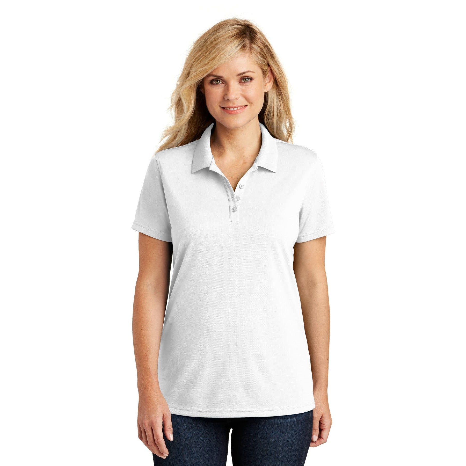Port Authority-Port Authority® Women's Dry Zone® UV Micro-Mesh Polo. LK110-MedTech-16